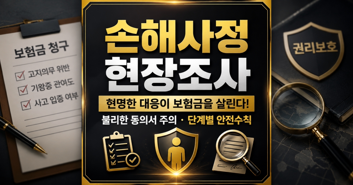 보험금청구이후 손해사정 현장조사 대응방법 김지윤손해사정사가 설명드립니다.jpg