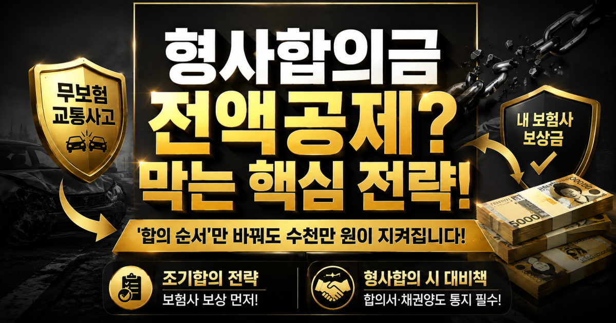 책임보험 교통사고 무보험차상해 형사합의금 안깎이는 방법 있나요.png