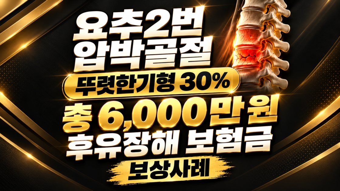 요추 압박골절 후유장해 보상사례.jpg