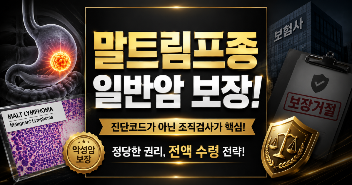 말트림프종 암진단비 제대로 받으려면 독립손해사정사의 도움을 받아보세요.png
